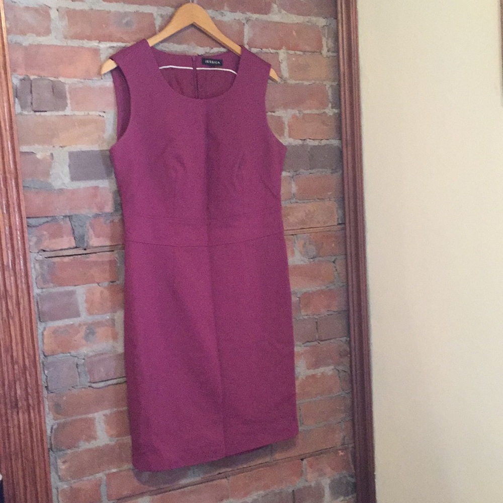 Stunning Plum Sleeveless Jessica Dress